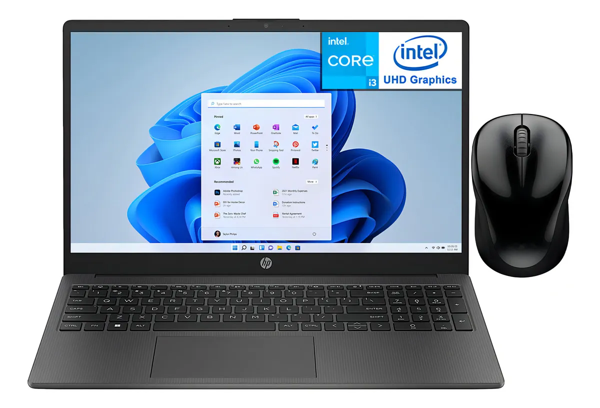 Laptop HP 250 G10 Intel Core i3 N305 16GB 512GB SSD 15.6" W11