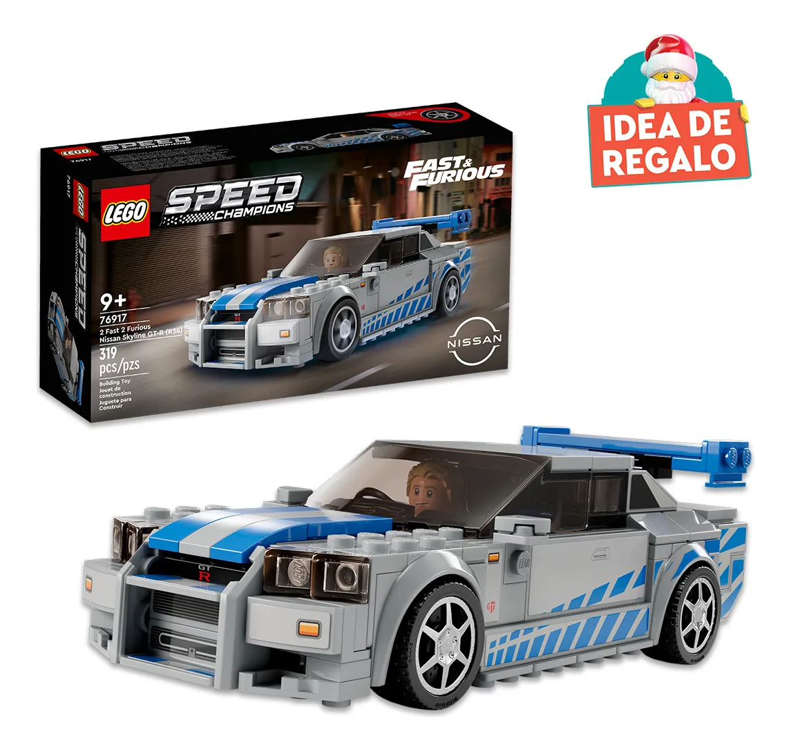 Lego speed champions nissan skyline GTR (r34)